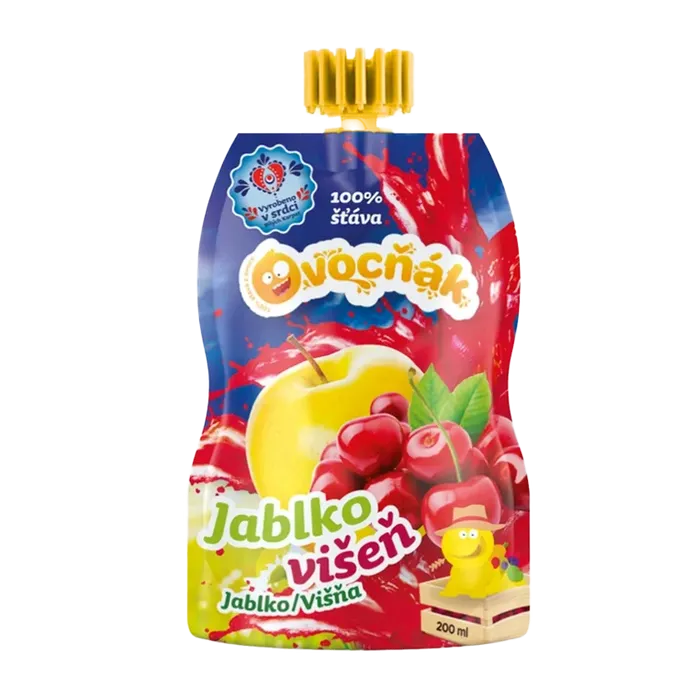 Ovocňák Mošt jablko višeň 200 ml